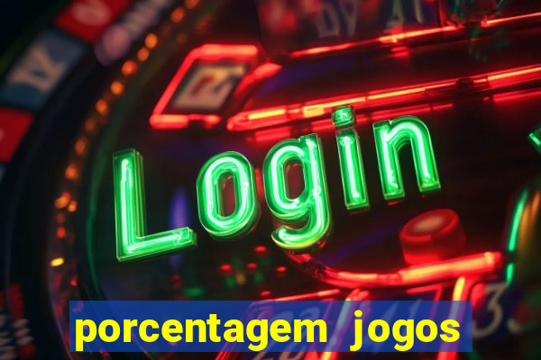 porcentagem jogos slots pg